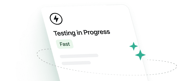 Testing in progress, with equipment and personnel actively engaged in the evaluation process.