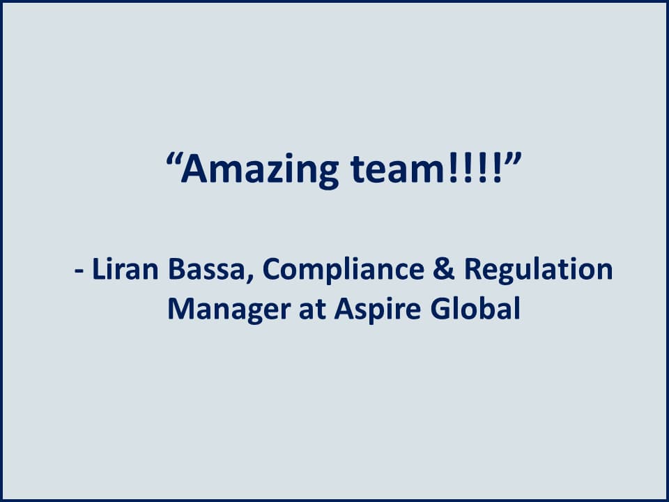 Amazing team!!!! - Aspire Global