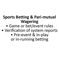 Sports betting testing